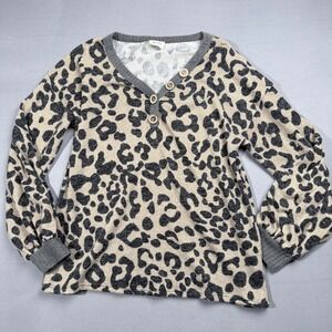 BiBi leopard cardigan- Size‎ Small